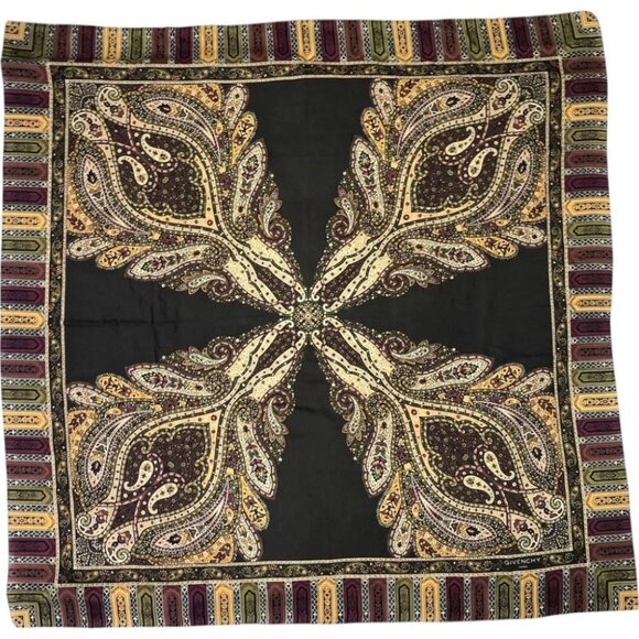 254164BH (S1) Givenchy Scarf Multicolor Silk - Picture 1 of 9